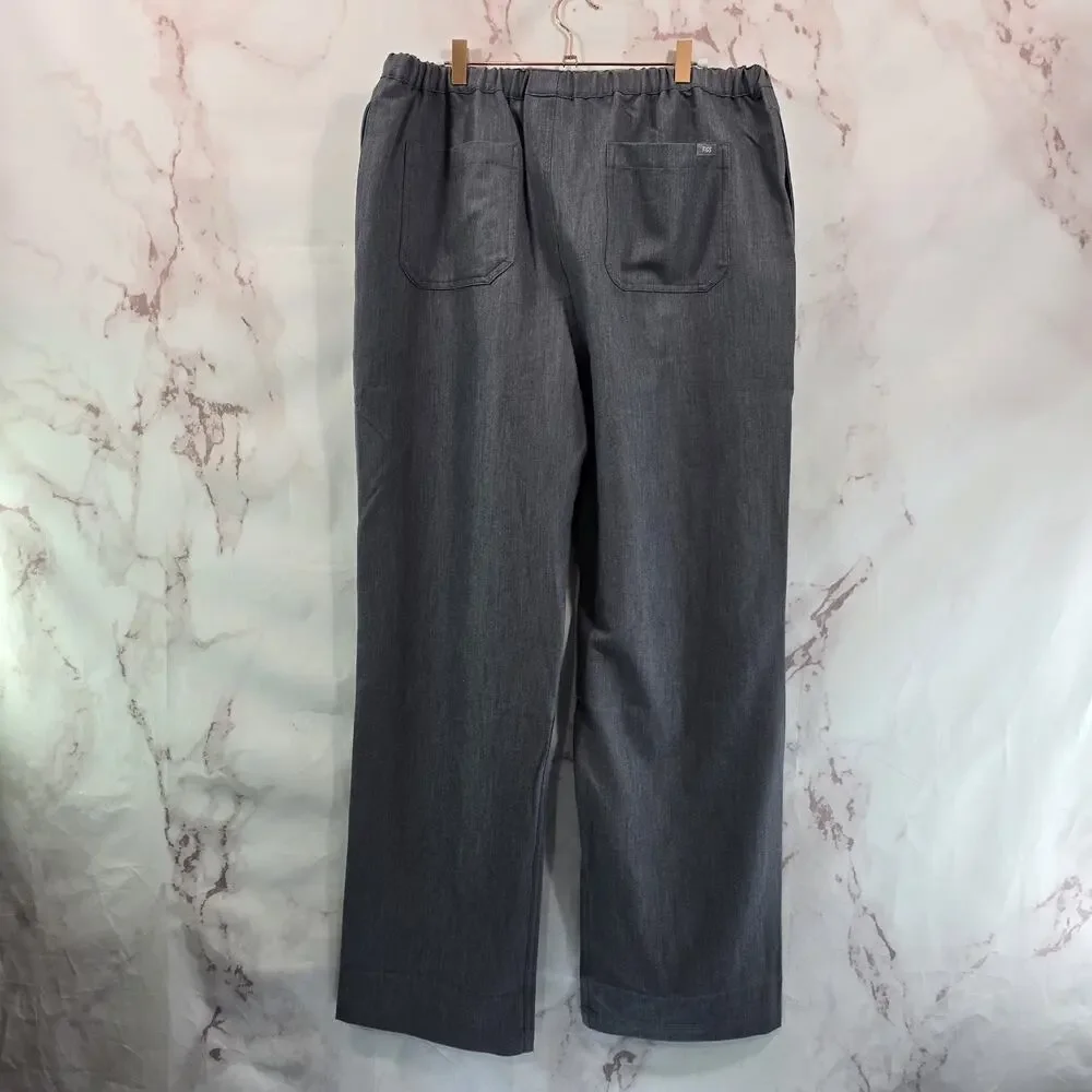Figs Pisco Pants Mens XL Gray Green Bottom Cargo FM4500 4198 Straight Leg
